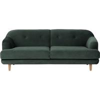 Gracie 3 Seater Sofa, Pine Green Velvet