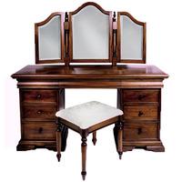 Grosvenor Mahogany Dressing Table with Mirror