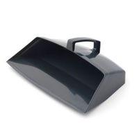 Grey Hooded Dustpan (W)20cm