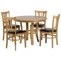 Grosvenor 100cm Round 4 Seater Dining Set