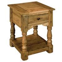 Granary Royale Lamp Table with Drawer