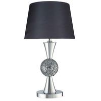 Grey Ceramic Mosaic Ball Table Lamp