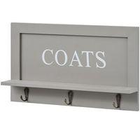 Grey Wall Hooks For Coats