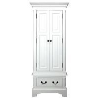 grosvenor 2 door 1 drawer slim wardrobe