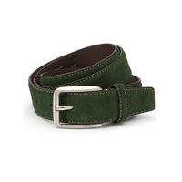 Green Suede Casual Belt