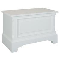 Grosvenor White Blanket Box