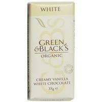 Green & Blacks White Chocolate Bar 35g x 30