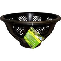Green Jem 14-Inch Plastic Hanging Basket - Brown
