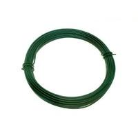 green plastic coated garden fence wire 2 mm x 14 mm x 15 metres 10 rol ...