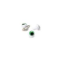 Green Frog Eyes 16mm Pack of 50