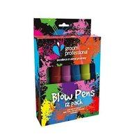Groom Professional Creative Blow Pens 10 pack with stencils