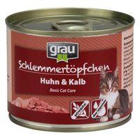 Grau Gourmet Grain-Free 6 x 200g - Kitten Menu - Beef, Duck & Poultry