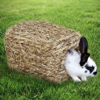 Grass House with two entrances - 28 x 18 x 15 cm (L x W x H)