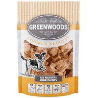 greenwoods nuggets chicken dog treats 2 x 100g