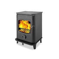 Graphite 8 DEFRA Approved Wood Burning Multifuel Stove
