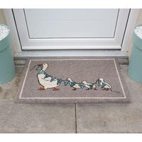 Grey Duck Design Doormat 45x75cm
