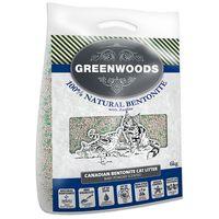 Greenwoods Natural Clay Clumping Cat Litter with Zeolite - 14kg