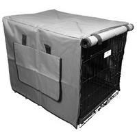 Grey Waterproof Dog Crate Covers