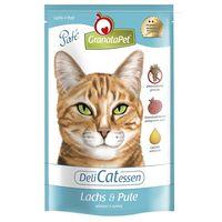 Granatapet Cat DeliCatessen Pouches Mixed Trial Packs 12 x 85g - Mixed Pack II Pure