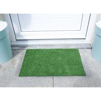 Green Artificial 5mm Lawn Grass Dirt Catcher Doormat G2