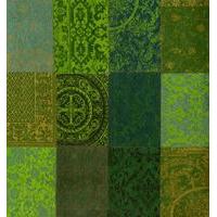 Green Patchwork Rug Vintage - Louis De Poortere 230x230