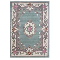 green traditional wool rug imperial extra small