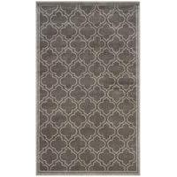 Grey Moroccan Trellis Rugs - Safavieh 91x152