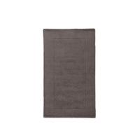 Grey Textures Plain Modern Wool Rug 60X230
