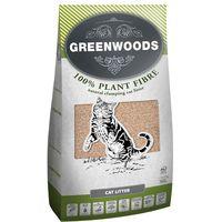 greenwoods natural clumping litter 8l approx 34kg