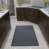 grey washable barrier mat altea 40x60cm