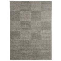 Grey Geometric Blocks Outdoor Rugs - Floorit 135x190