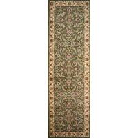 Green Persian Style Traditional Rugs - Farhan 80x260