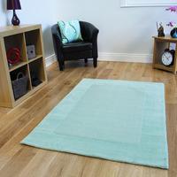 green modern wool rug milano 110x160cm 3ft 7 x 5ft 3