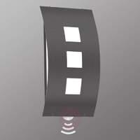 graal subtle exterior wall lamp incl sensor