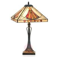 Graceful table lamp AMALIA in the Tiffany style