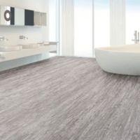 grey natural stone effect waterproof luxury vinyl click flooring pack  ...