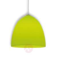 green silicon pendant light fancy