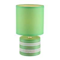 Green-white Isrun table lamp