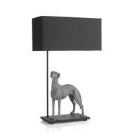 GRE4377 Greyhound 1 Light Table Lamp in Grey