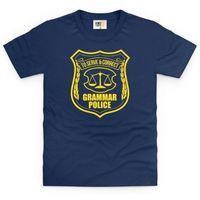 Grammar Police Kid\'s T Shirt