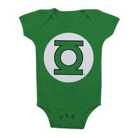 Green Lantern Logo Babygrow