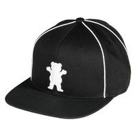Grizzly Town Snapback Cap - Black