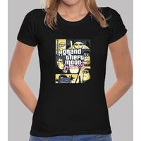 grand theft moon - woman t-shirt