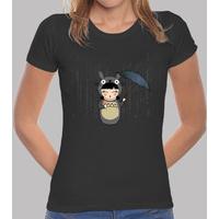 gray shirt kokeshi totoro