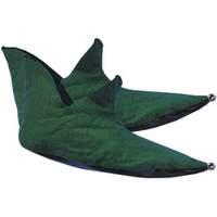 Green Felt Elf Shoes