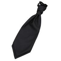 Greek Key Black Scrunchie Cravat
