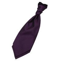 Greek Key Cabury Purple Scrunchie Cravat