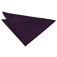 greek key cadbury purple handkerchief pocket square