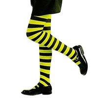 Green Kids Striped Tights