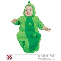 Green Unisex Baby Bunting Pea In Pod Costume Outfit